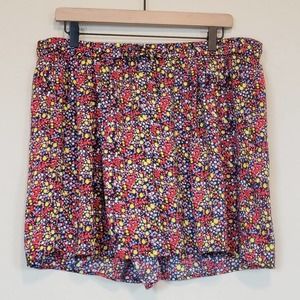 J.Crew Floral Women's Shorts Sz XL
